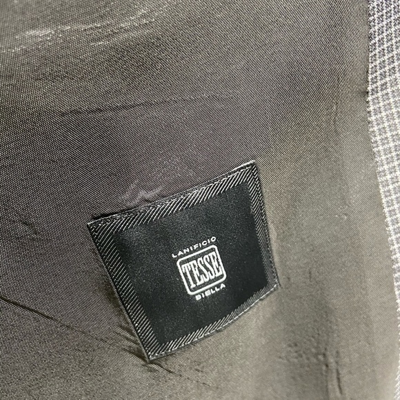 BOSS Hugo Boss Glen Plaid Blazer Jacket Mens 42L - Picture 5 of 11